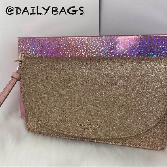 KATE SPADE JOELEY MULTI FUNCTIONAL WALLET GOLD - Picture 2 of 8